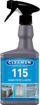 CLEAMEN 115 nerez čistič a leštič, 550ml